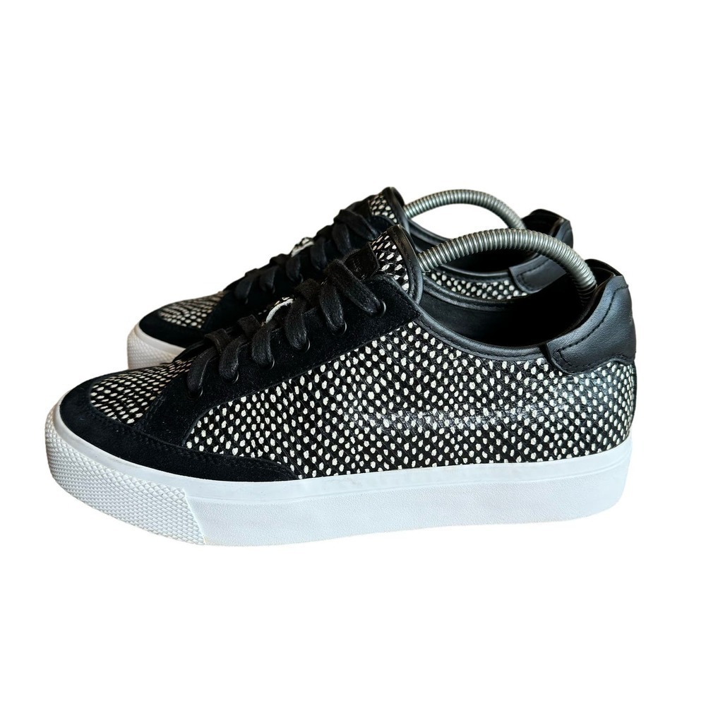 Rag & Bone RB Army Low Snake-Print Leather Sneakers Men’s Size 8 View 5